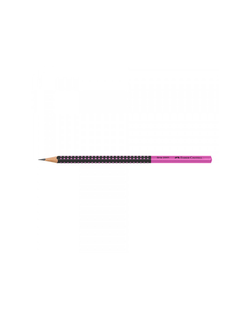 Grafitna olovka Faber Castel GRIP B Two Tone 517011 crna-pink  - 1
