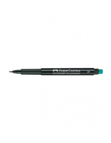 Flomaster OHP S 0 4mm  Faber Castell crni 07489  - 1