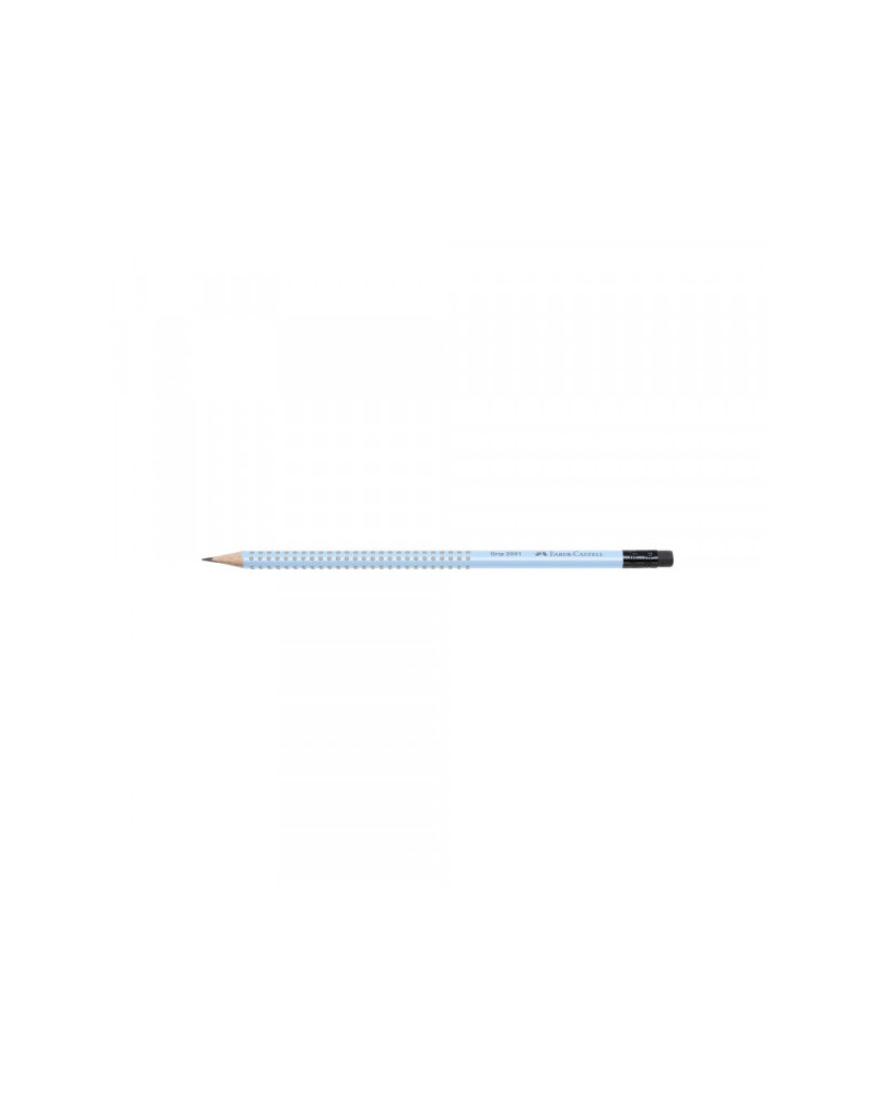 Grafitna olovka Faber Castel GRIP B sa gumicom 217274 sky blue  - 1