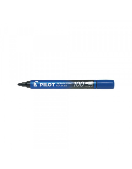 Permanent Marker PILOT plavi obli vrh SCA-100-L 511110  - 1