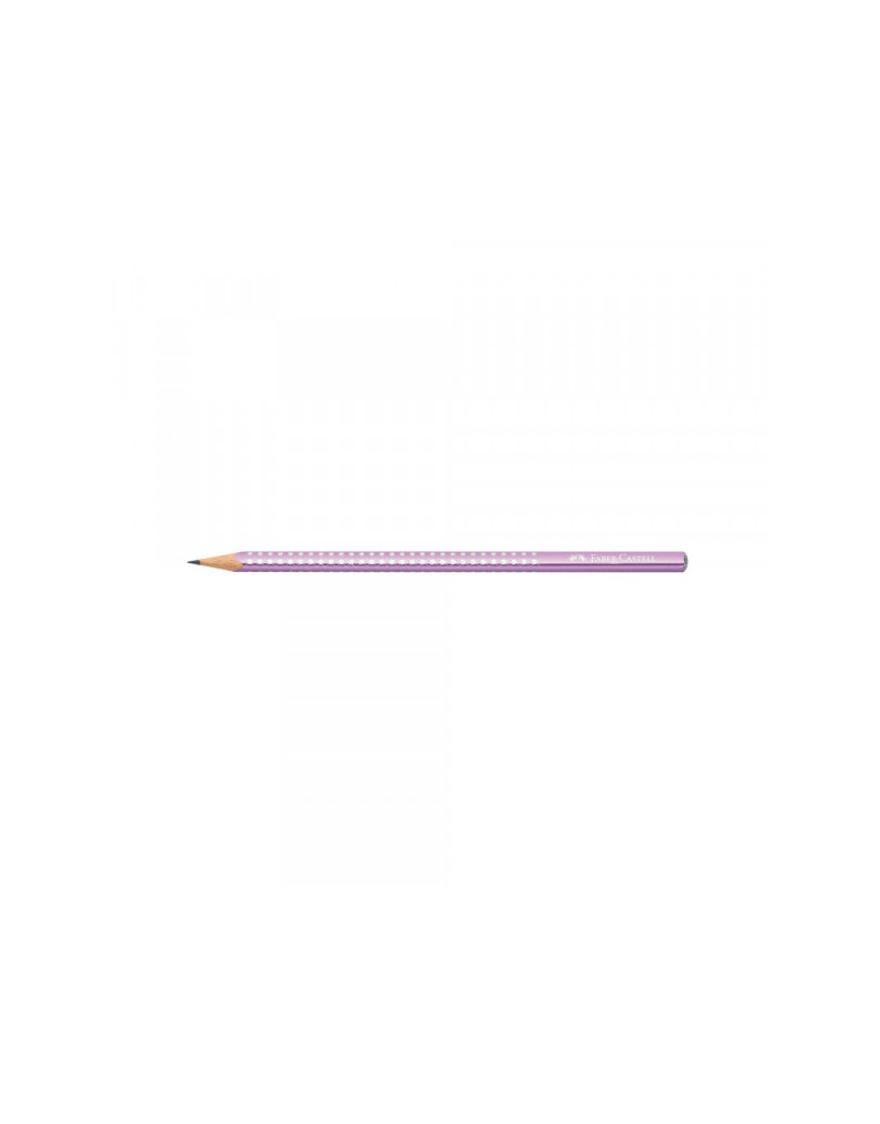 Grafitna olovka Faber Castel GRIP HB Sparkle 118263 violet metallic  - 1