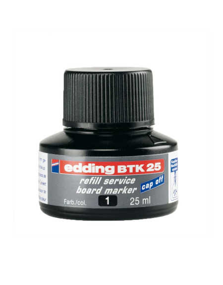 Refil za board marker Edding BTK 25 ml Crni  - 1