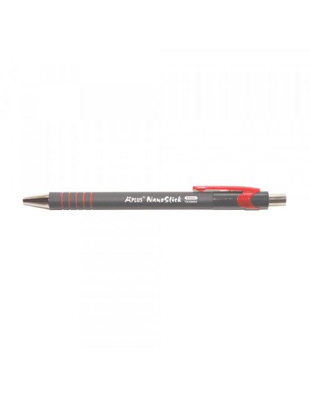 Hemijska olovka A-plus TB309600 NanoSlick  Oil ink 0 6mm crvena  - 1
