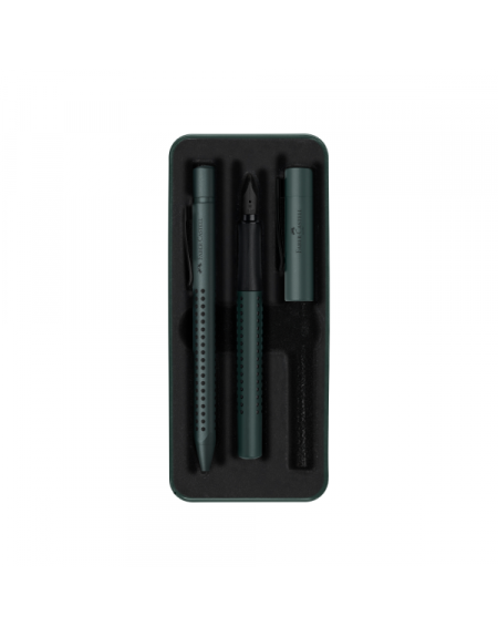 Set Faber Castell Grip  hemijska olovka   naliv pero M 201535 mistletoe  - 1