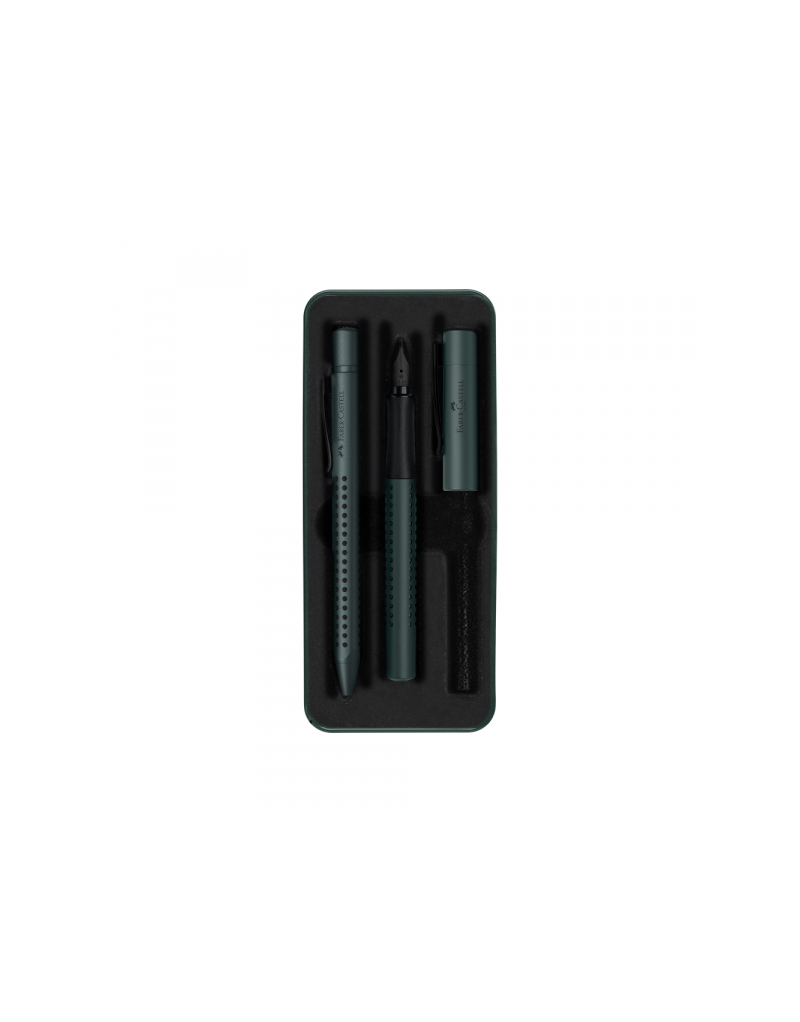 Set Faber Castell Grip  hemijska olovka   naliv pero M 201535 mistletoe  - 1