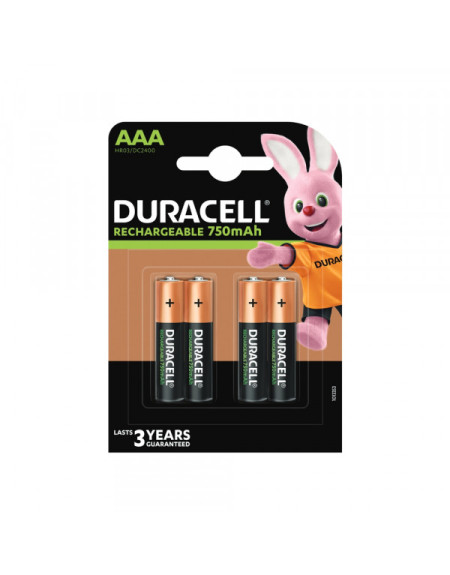 Baterija punjiva R3 750 mah Duracell 1/4  - 1