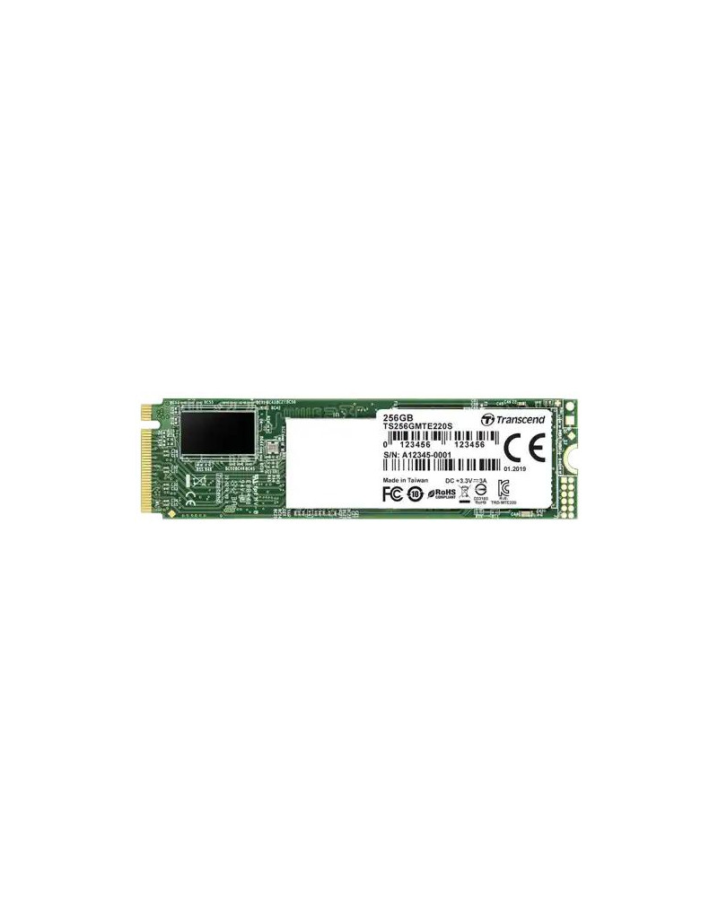 SSD M.2 NVME 256GB Transcend TS256GMTE220S 3500MBS/1100 MB/s  - 1
