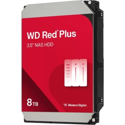 HDD WD 8TB WD80EFPX Red Plus 6540RPM 256MB  - 1