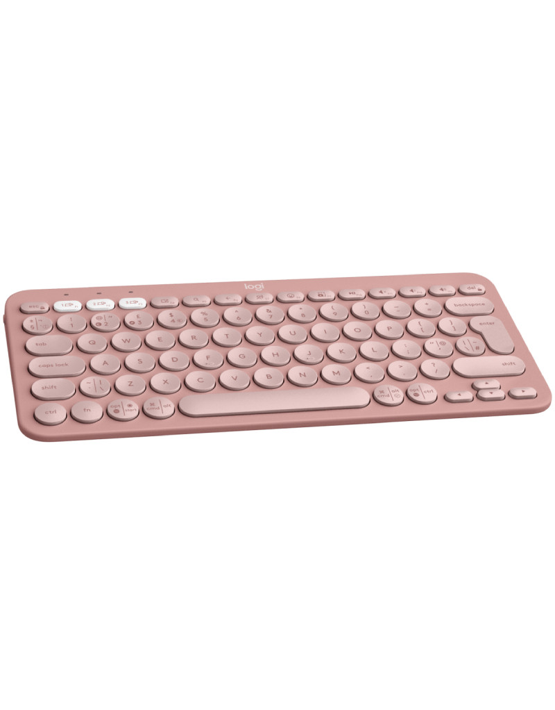 K380s Bluetooth Pebble Keys 2 US roze tastatura LOGITECH - 1