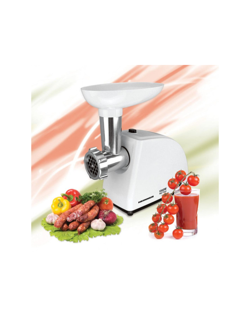Mašina za mlevenje mesa Heinner MG-W1200R 1360W/1.5kg/m - 1 Mašina za mlevenje mesa Heinner MG-W1200R 1360W/1.5kg/m - 1
