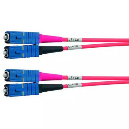 Fiber patch kabl T-SC/SC multimode duplex 50/125um 2m Telegartner L00881C0004  - 1