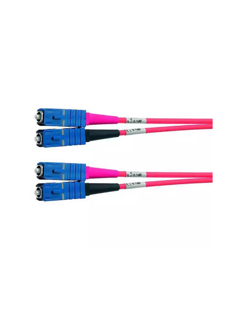 Fiber patch kabl T-SC/SC multimode duplex 50/125um 2m Telegartner L00881C0004  - 1