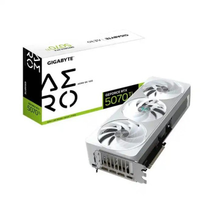 Graficka karta GIGABYTE RTX 5070 Ti AERO OC 16GB GV-N507TAERO OC-16GD  - 1