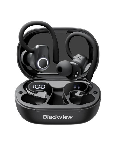  Bežične slušalice sa zakačkom za uši Blackview AirBuds 60 Black/BT 5.3/USB...  - 1
