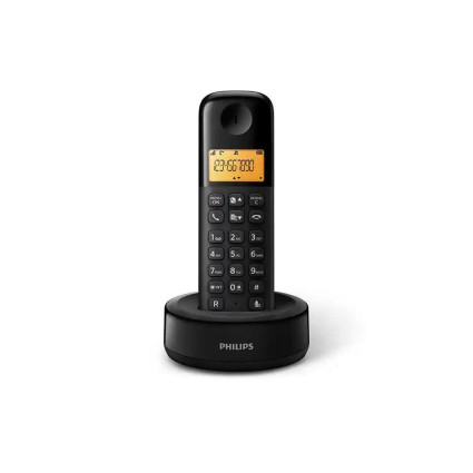 Bežični telefon Philips DB1601B/53 crni  - 1
