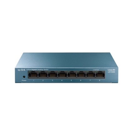 Switch TP-LINK LS108G Gigabit 10/100/1000Mbps  - 1