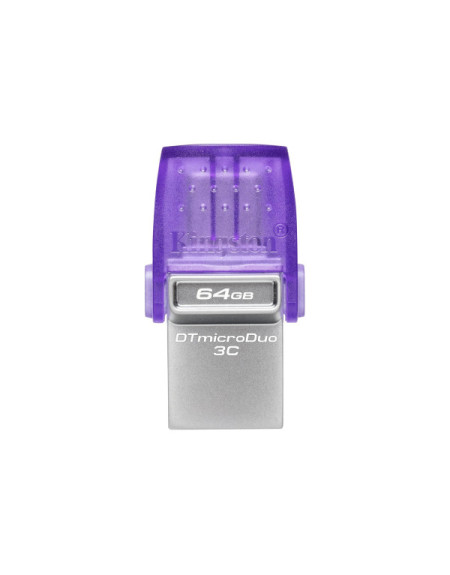 USB Flash Kingston 64GB DataTraveler microDuo USB3.2/USB-C, DTDUO3CG3/64GB  - 1