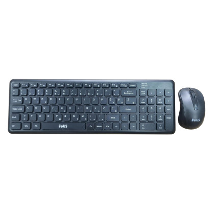 Bežična tastatura + miš Zeus Z300 Srb  - 1