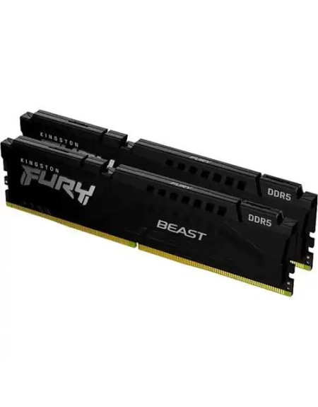 Memorija DDR5 64GB (2x32GB) 6000MHz Kingston Fury Beast KF560C30BBEK2-64  - 1