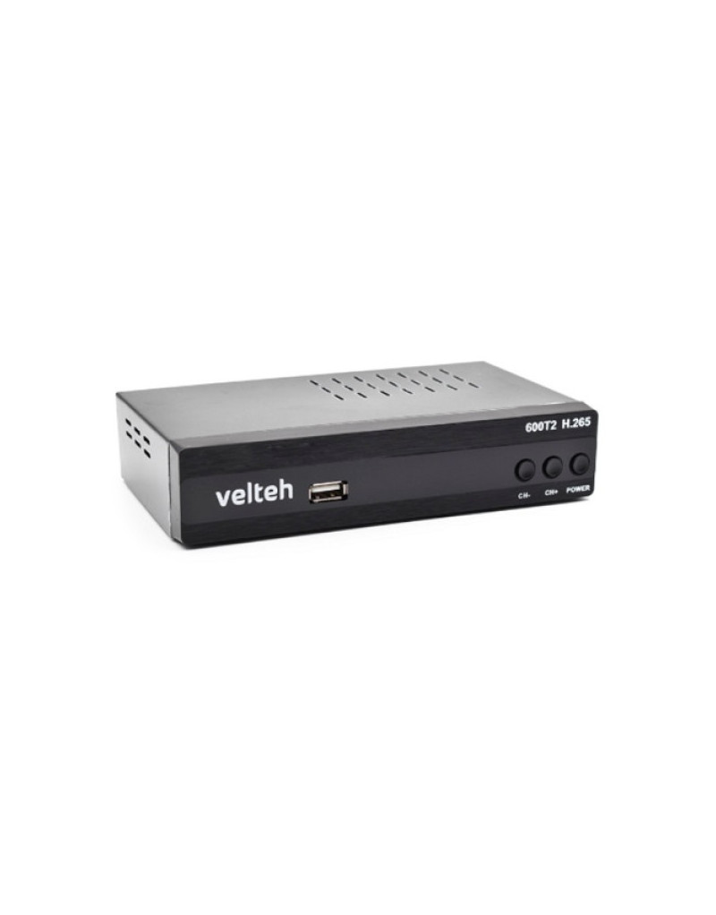 Digitalni risiver DVB-T2 Velteh H265  - 1