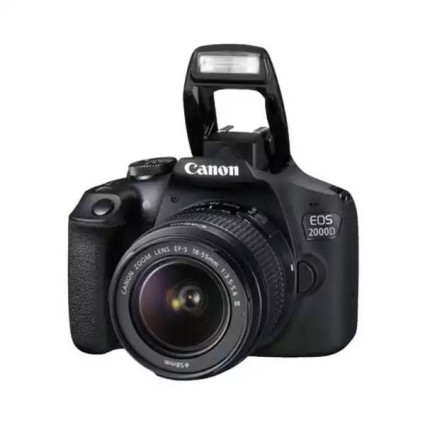 Digitalni fotoaparat Canon EOS 2000D + objektiv EFS18-55 DC III  - 1