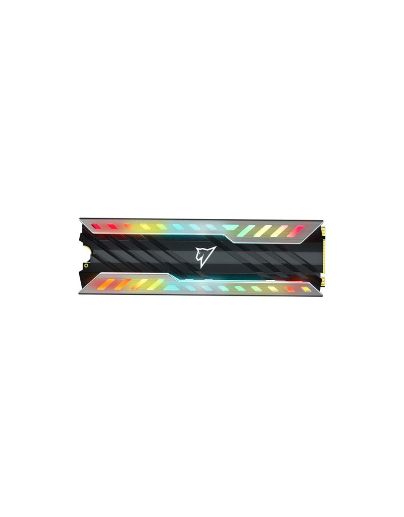 SSD M.2 NVMe 2TB Netac NV3000 3500MBs/2100MBs RGB HS NT01NV3000RGB-2T0-E4X  - 1