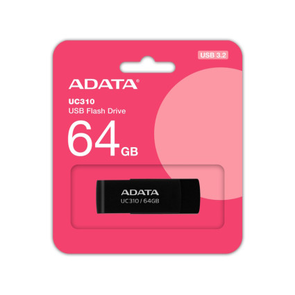 64GB 3.2 UC310-64G-RBK crni A-DATA - 1