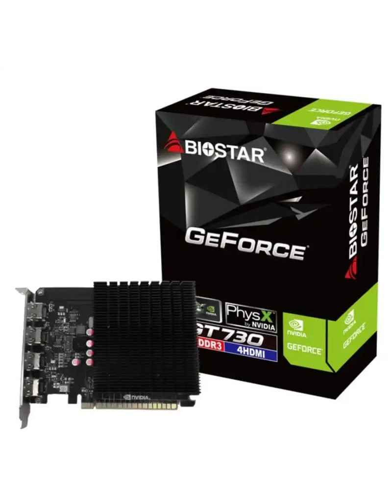 Graficka karta Biostar GT730 4GB GDDR3 64 bit 4xHDMI  - 1