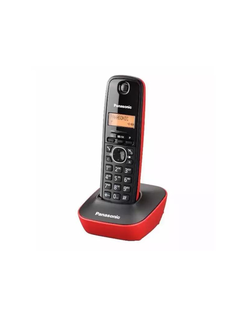 Bežični telefon Panasonic KX-TG 1611 FXR Crveni  - 1
