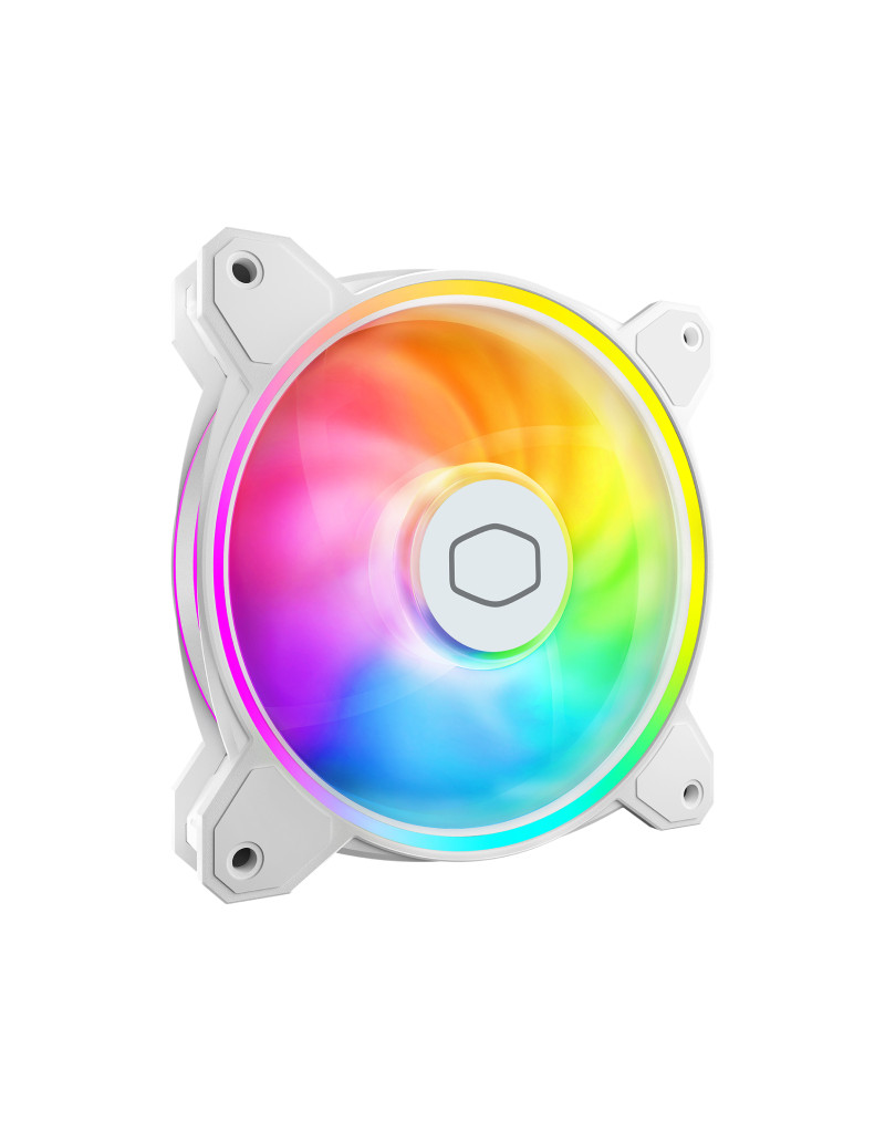 Master Fan MF120 HALO2 White edition 120mm ventilator (MFL-B2DW-21NP2-R2) COOLER MASTER - 1