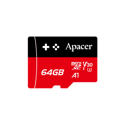 Memorijska kartica UHS-I MicroSDXC 64GB V30 AP64GMCSX10U7-RAGC APACER - 1