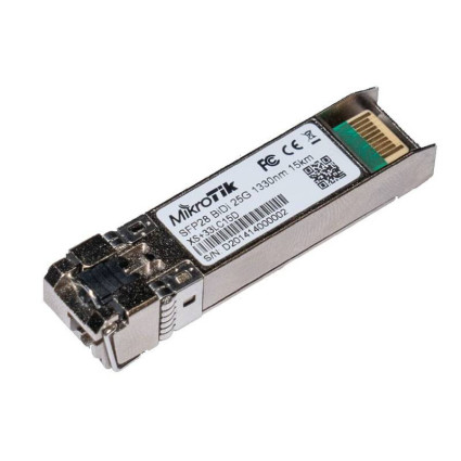 (XS+2733LC15D) SFP primopredajni modul 1/10/25G 15km 1270nm + 1330nm MIKROTIK - 1