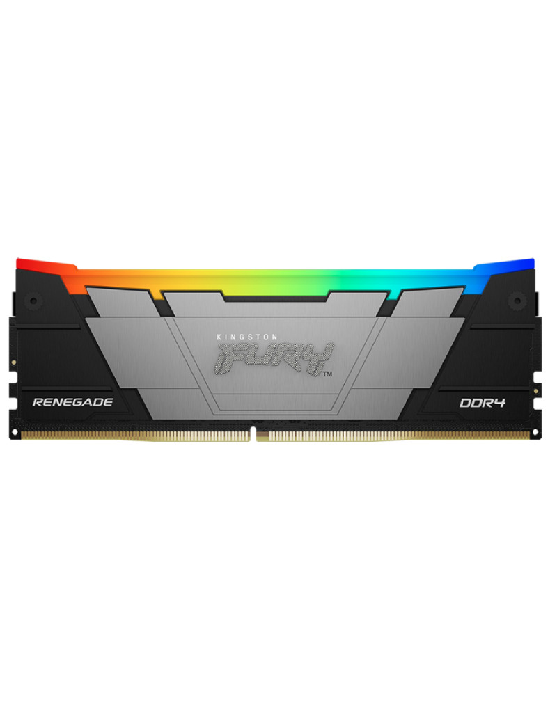 DIMM DDR4 16GB (2x8GB) 4000MT/s KF440C19RB2AK2/16 Fury Renegade RGB Black XMP KINGSTON - 1