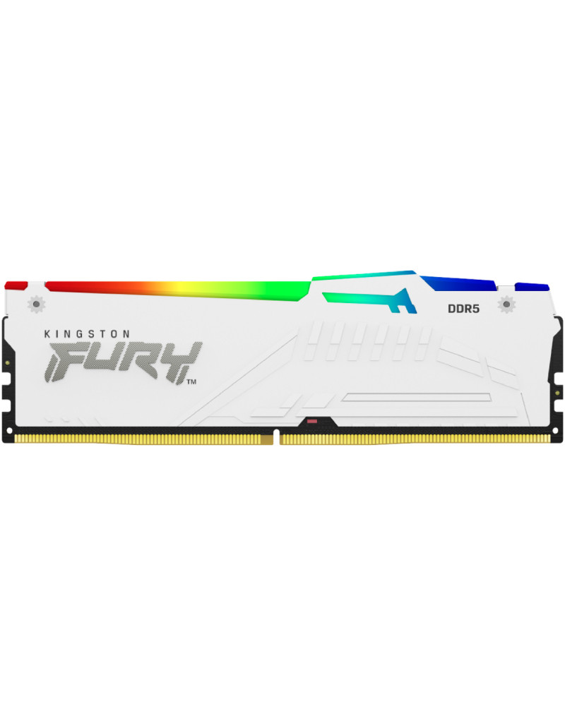 DIMM DDR5 16GB 6400MT/s KF564C32BWEA-16 FURY Renegade Silver/White XMP KINGSTON - 1