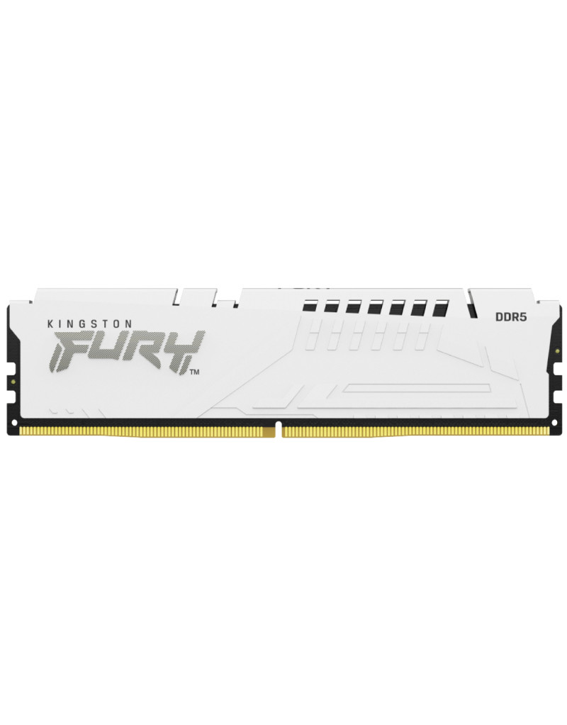 DIMM DDR5 16GB 6400MT/s KF564C32BW-16 FURY Beast White XMP KINGSTON - 1