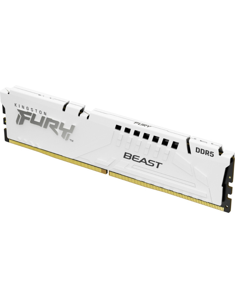 DIMM DDR5 16GB 5600MT/s KF556C36BWE-16 Fury Beast White Expo KINGSTON - 1