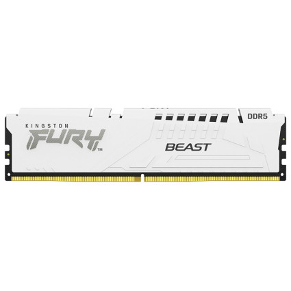 DIMM DDR5 32GB 6400MT/s KF564C32BW-32 FURY Beast White XMP KINGSTON - 1