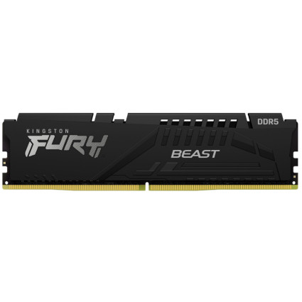 DIMM DDR5 32GB 6400MT/s KF564C32BBE-32 FURY Beast Black EXPO KINGSTON - 1