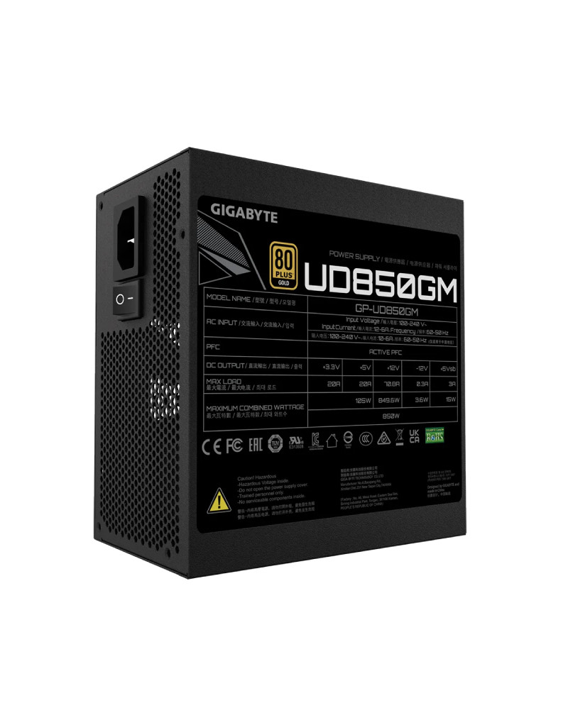 GP-UD850GM 850W Modularno napajanje GIGABYTE - 1