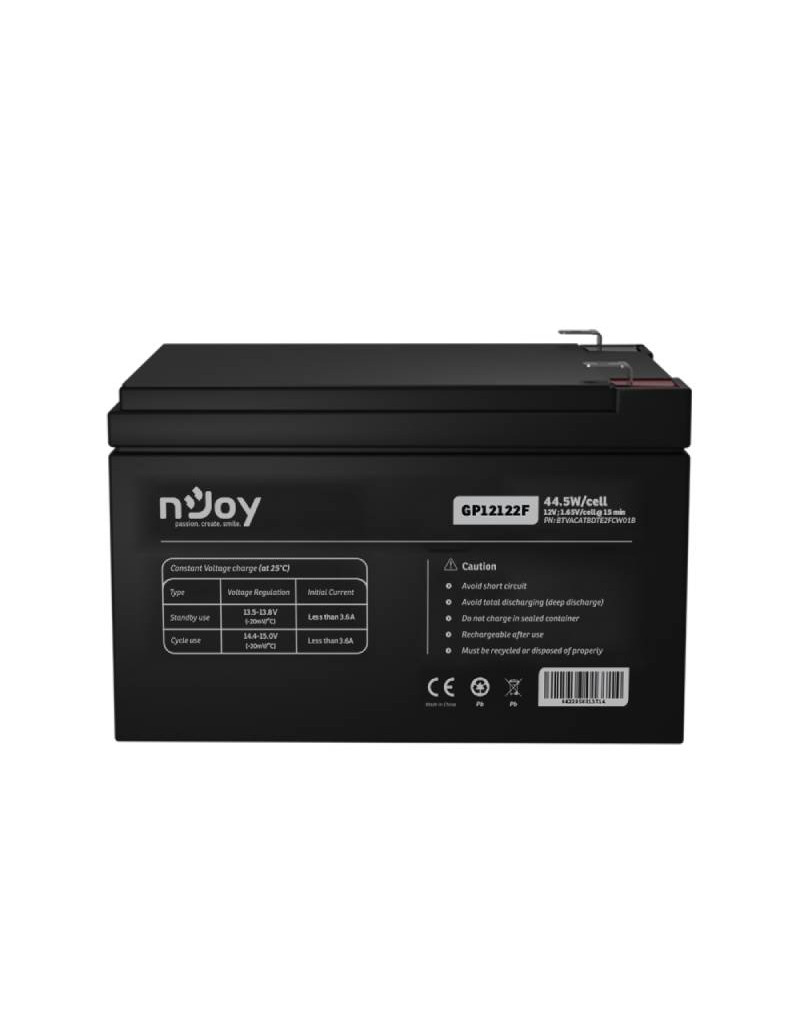 GP12122F baterija za UPS 12V 12Ah (BTVACATBDTE2FCW01B) NJOY - 1