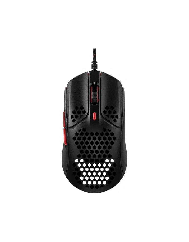 Pulsefire Haste HMSH1-A-RD/G Gaming miš crni-crveni HYPERX - 1