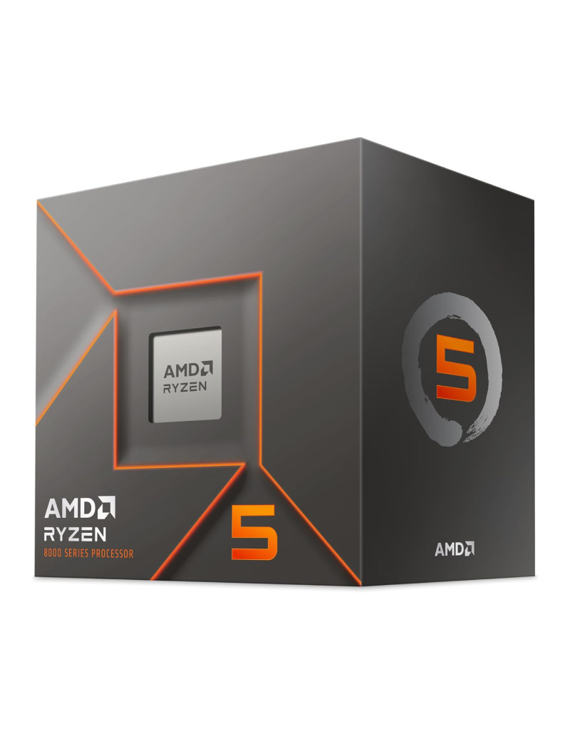 RYZEN 5 8400F AI do 4.7 GHz BOX procesor AMD - 1