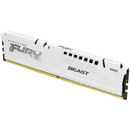 DIMM DDR5 16GB 6800MT/s KF568C34BW-16 FURY Beast White XMP KINGSTON - 1