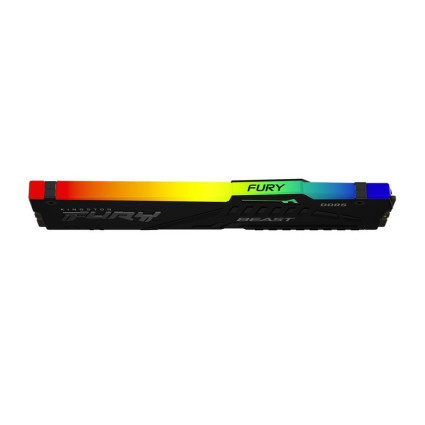 DIMM DDR5 16GB 6400MT/s KF564C32BBEA-16 FURY Beast Black RGB EXPO KINGSTON - 1