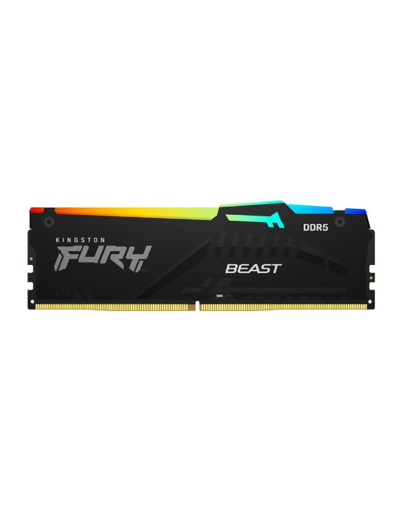 DIMM DDR5 32GB (2x16GB kit) 6800MT/s KF568C34BBEAK2-32 FURY Beast Black RGB EXPO KINGSTON - 1