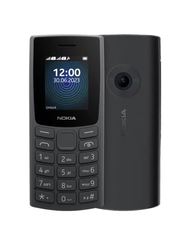 Mobilni telefon Nokia 110 DS 2023 Black  - 1
