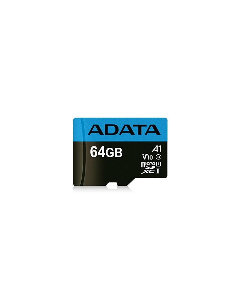 Memorijska kartica UHS-I MicroSDXC 64GB class 10 + adapter AUSDX64GUICL10A1-RA1 A-DATA - 1