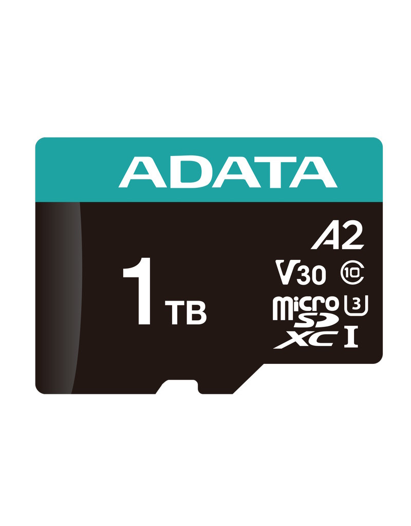 Memorijska kartica UHS-I U3 MicroSDXC 1TB V30S + adapter AUSDX1TUI3V30SA2-RA1 A-DATA - 1