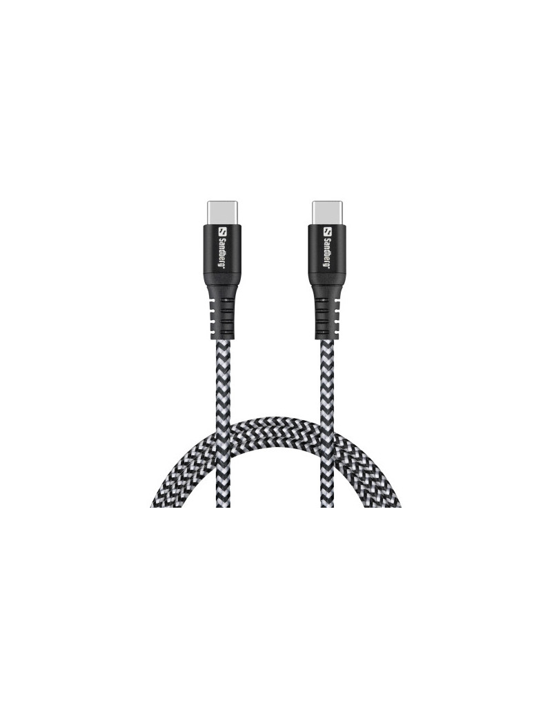 Kabl Sandberg Survivor 441-38 USB-C/USB-C 1m - 1 Kabl Sandberg Survivor 441-38 USB-C/USB-C 1m - 1