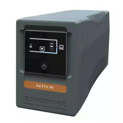 UPS Socomec NeTYS PE 650VA/360W 230V 50/60Hz AVR, Step wave, RJ45, 1xUSB  - 1